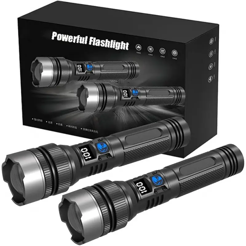 Fishing Light - Ultra-Bright Rechargeable Flashlight, Compact & Lightweight