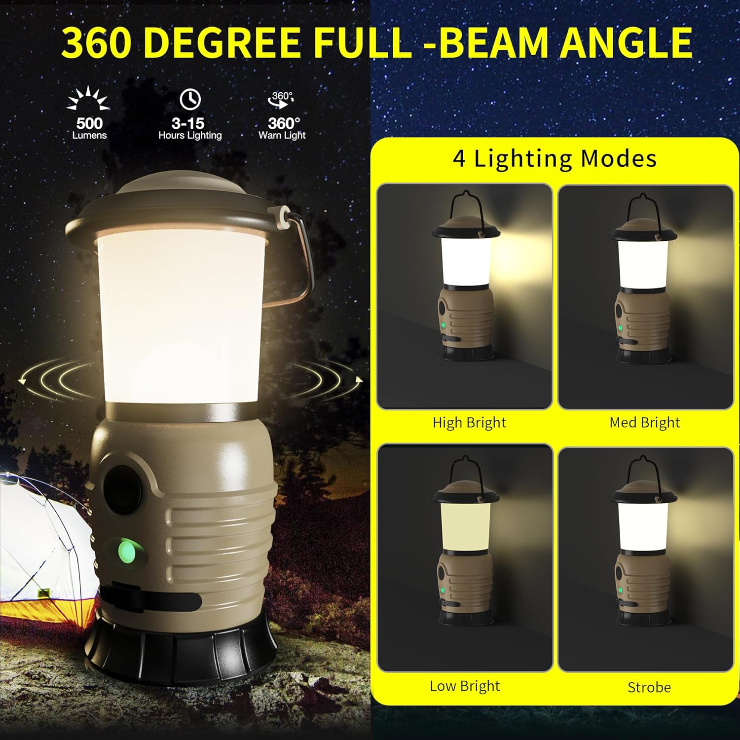 Portable LED Camping Lantern R – Fishing Light recenzja i cena