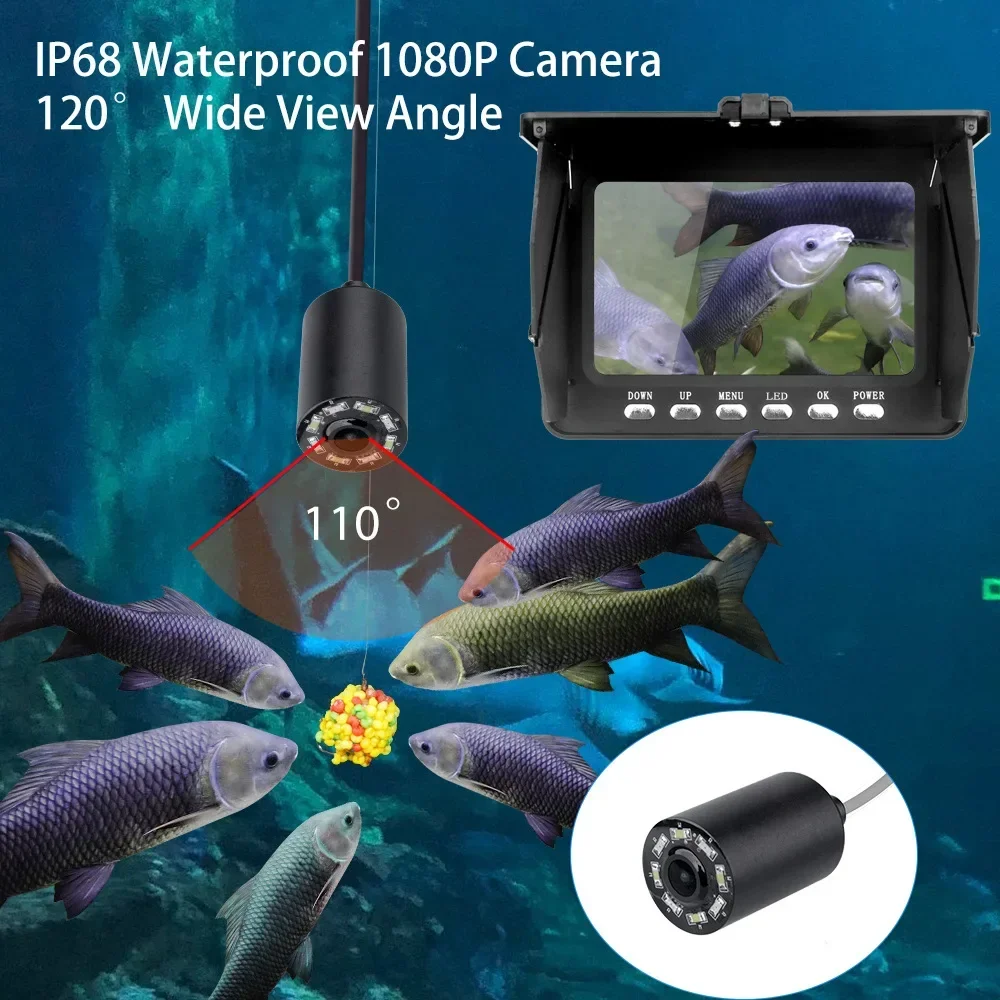 Fish Finder 5.0 Inch LCD Displ – Fish Finder Cable recenzja i cena