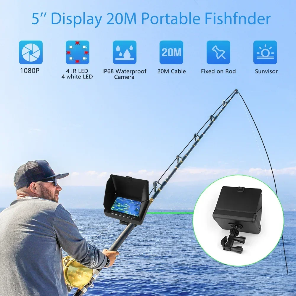 Fish Finder 5.0 Inch LCD Displ – Fish Finder Cable recenzja i cena