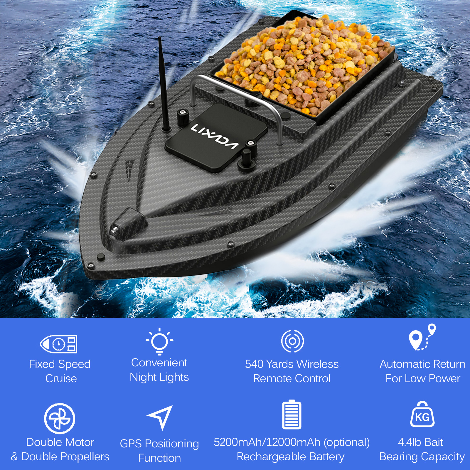 Fishing Bait Boat GPS Fishing  – Fishing Gps recenzja i cena