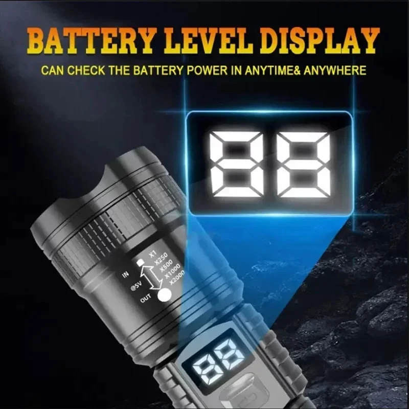 Rechargeable LED Flashlight 10 – Fishing Light recenzja i cena