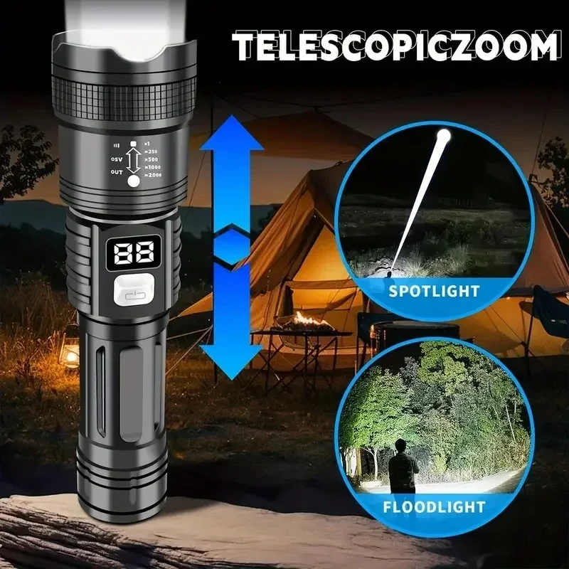 Rechargeable LED Flashlight 10 – Fishing Light recenzja i cena