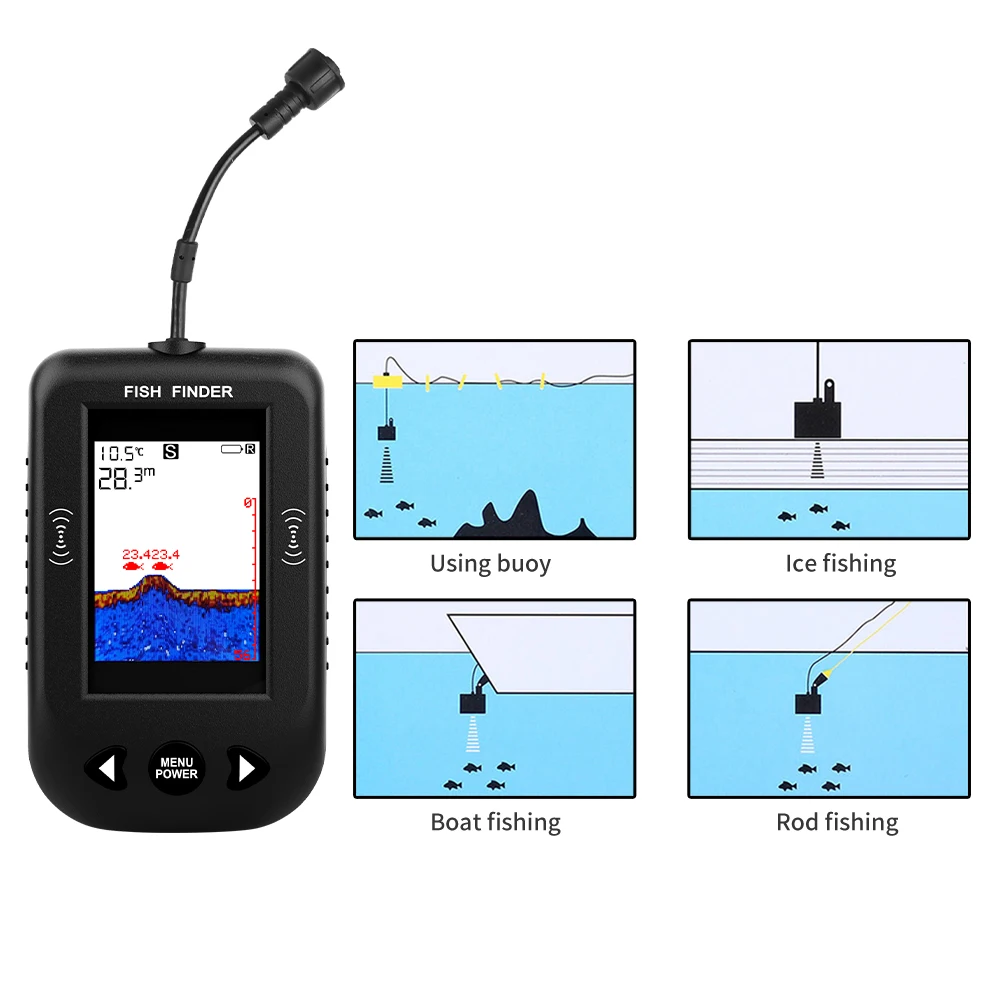 Alarm 100M Portable Sonar Fish – Fish Finder Cable recenzja i cena
