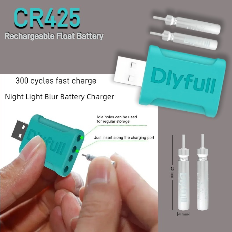Luminous Float CR425 LIR425 Re – Fish Finder Charger recenzja i cena