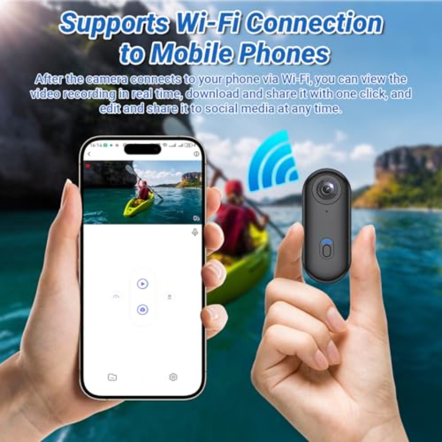 4K Action Camera for Cycling H – Fishing Camera recenzja i cena