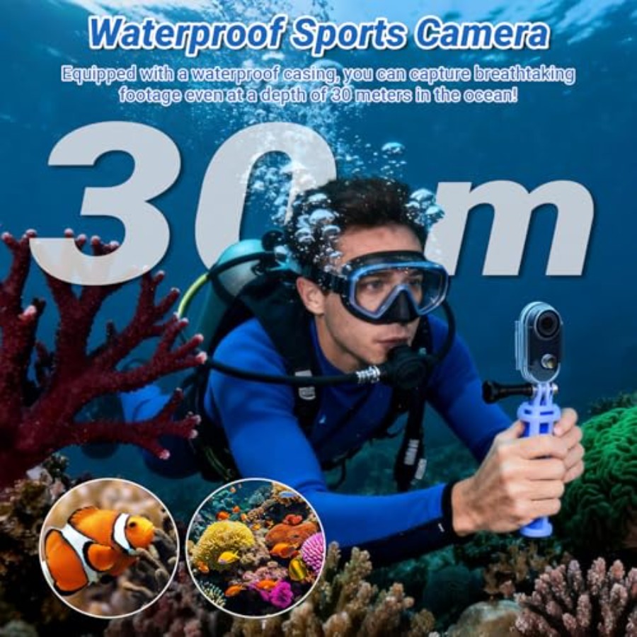 4K Action Camera for Cycling H – Fishing Camera recenzja i cena