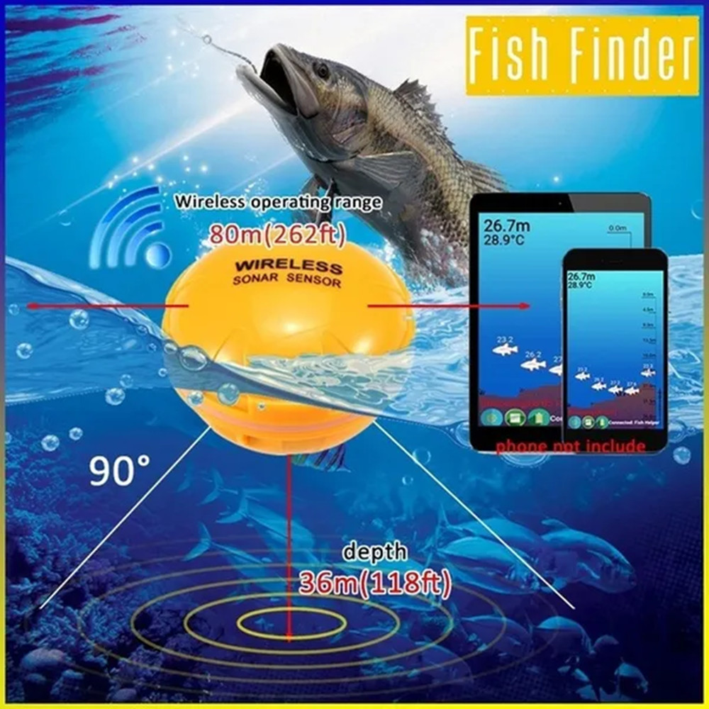 PUPOPAN 100M Brand New Smart P – Fish Finder Gps recenzja i cena