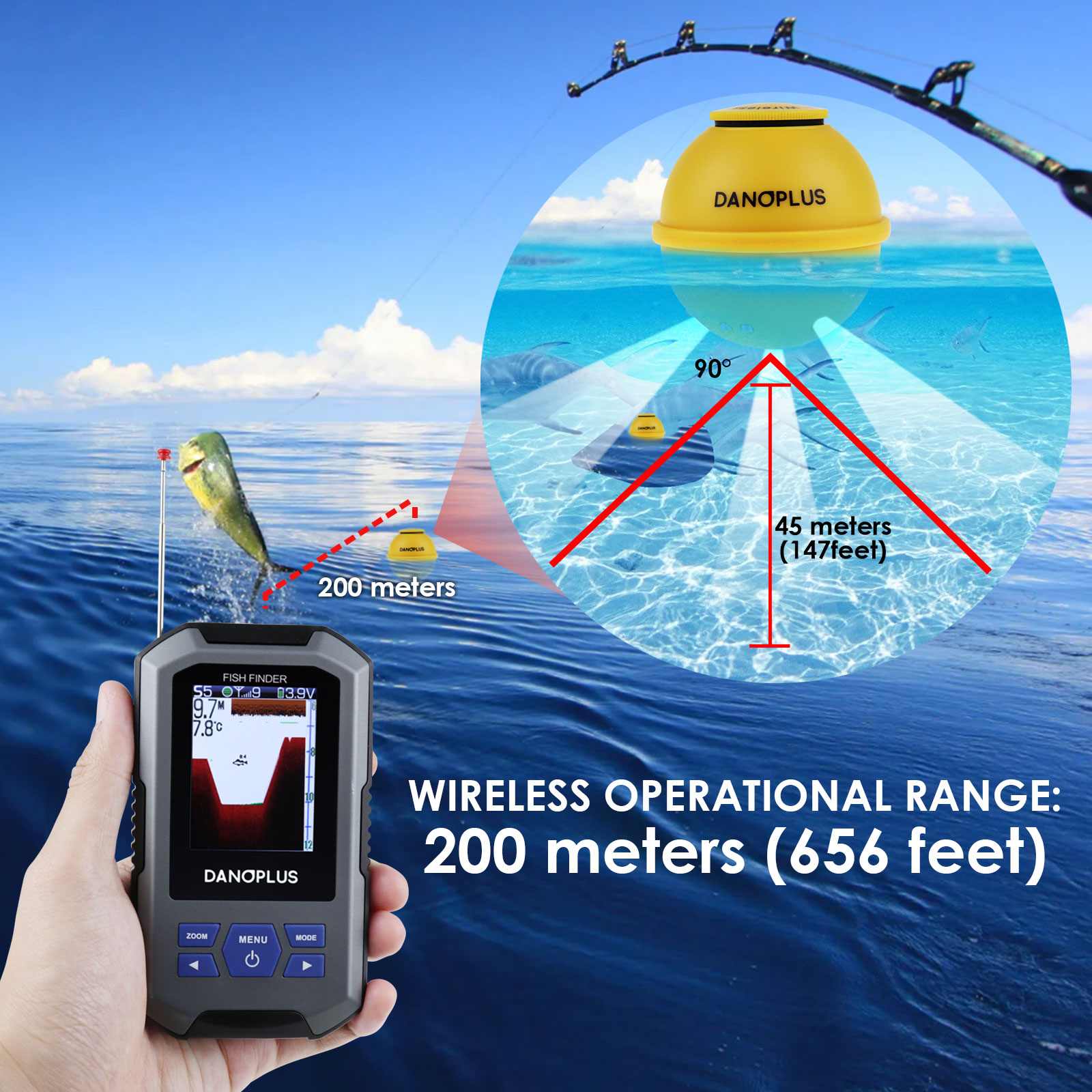 Fish Finder Wireless Sonar Sen – Fish Finder recenzja i cena