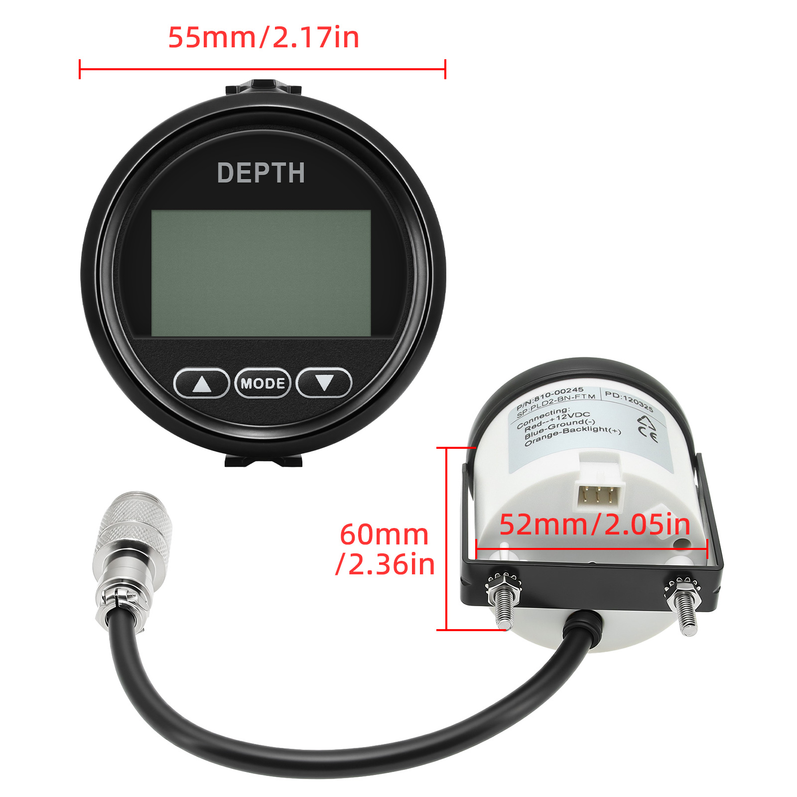 New Depth Detector 52mm/2in Ma – Fishing Gps recenzja i cena