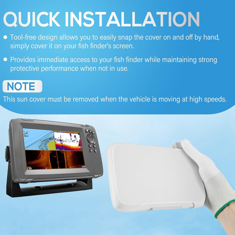 7-inch Fish Finder Sun Cover F – Fish Finder recenzja i cena