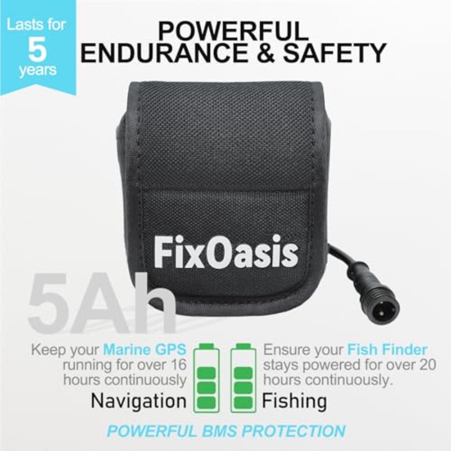12V Lithium-Ion Fish Finder Ba – Fish Finder Gps recenzja i cena
