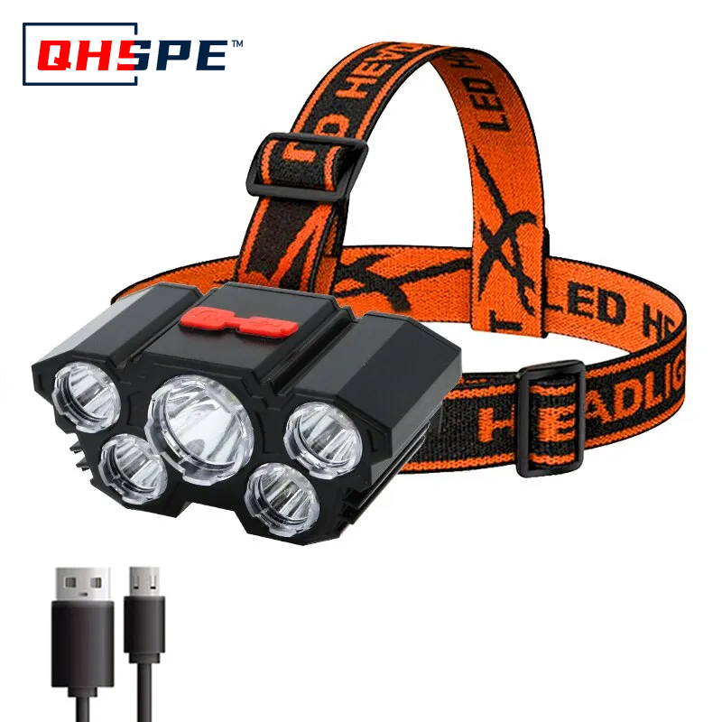 Rechargeable 5 LED Headlamp St – Fish Finder Battery recenzja i cena