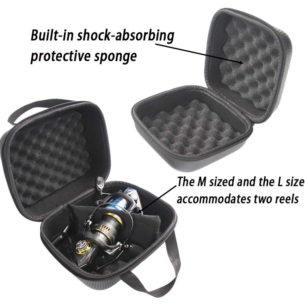 JSFUN Fishing Reel Case S/M/L  – Fish Finder Case recenzja i cena