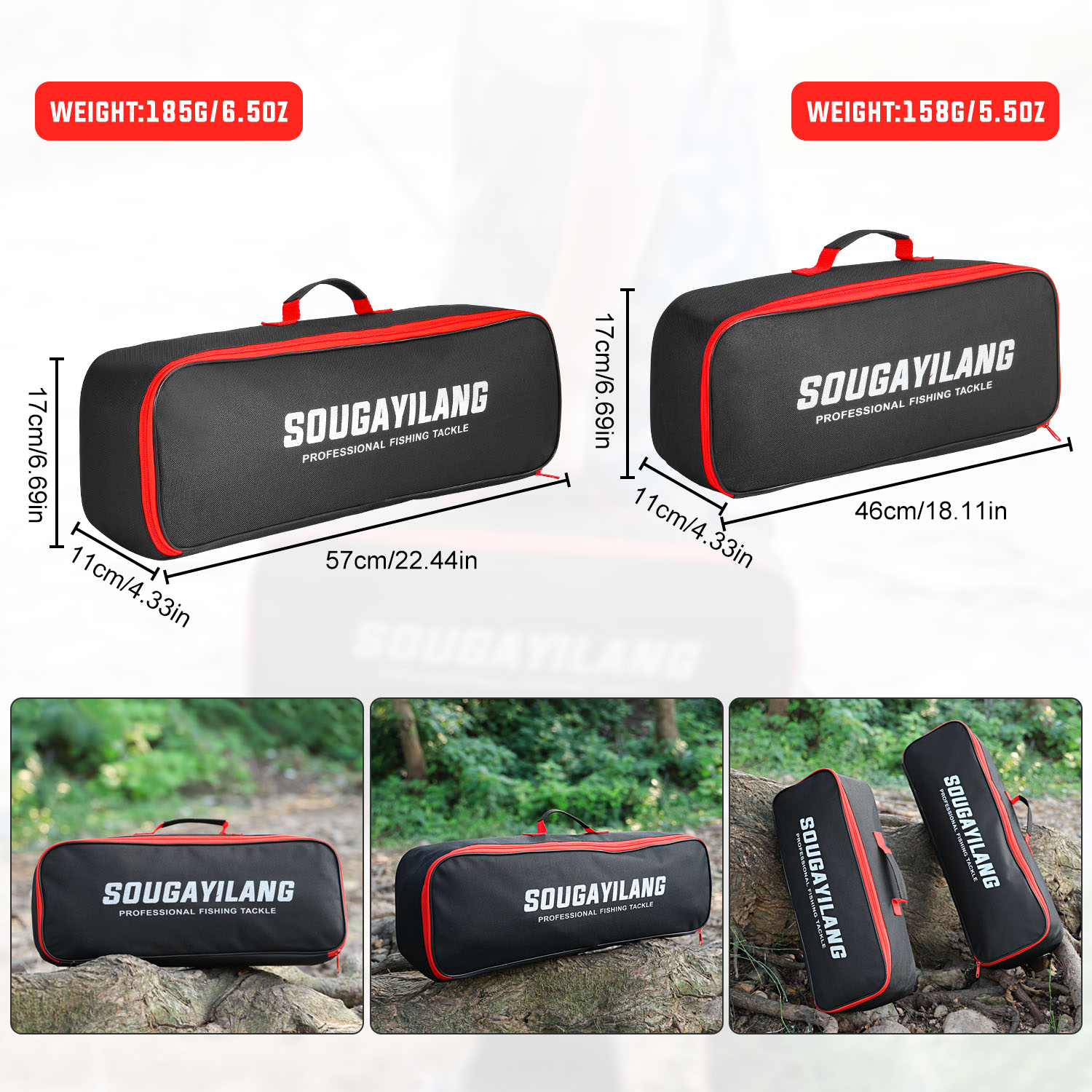 Sougayilang Fishing Rod Bag 46 – Fish Finder Case recenzja i cena