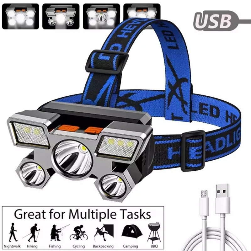 USB Rechargeable Headlamp Port – Fish Finder Battery recenzja i cena