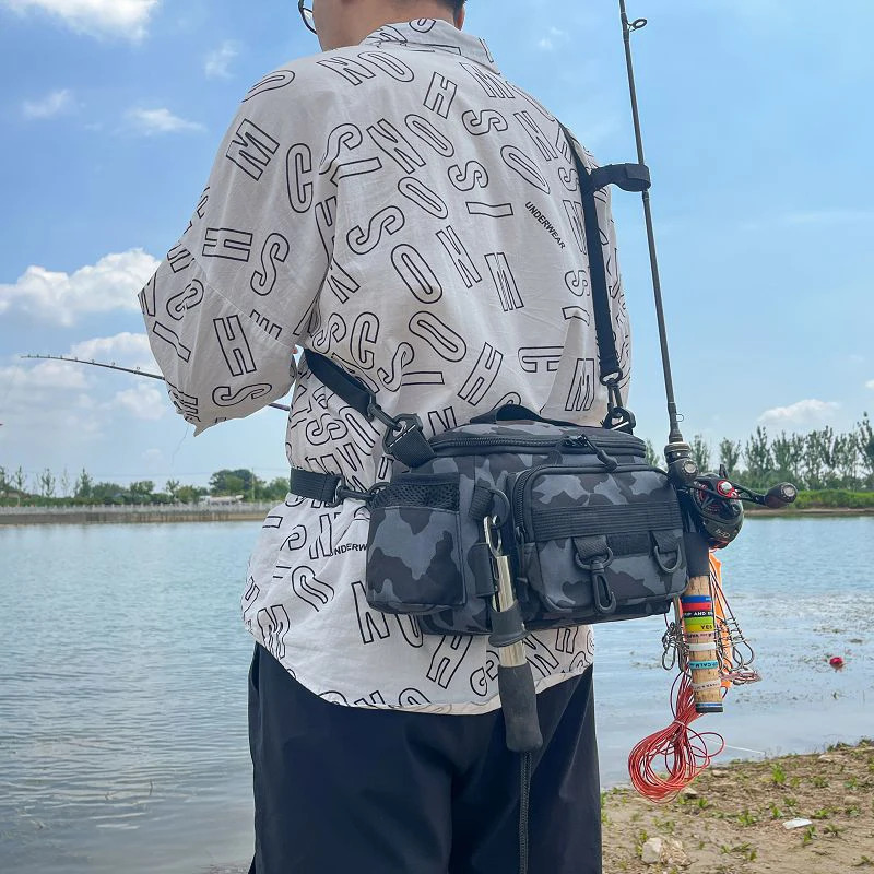 Black Fishing Tackle Shoulder  – Fish Finder Case recenzja i cena