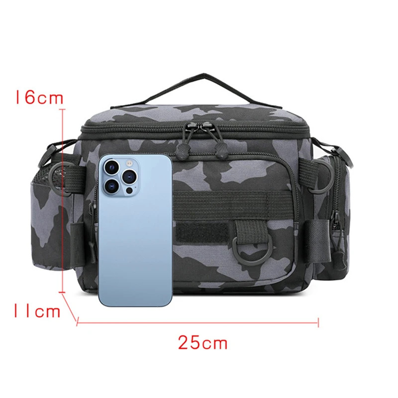 Black Fishing Tackle Shoulder  – Fish Finder Case recenzja i cena