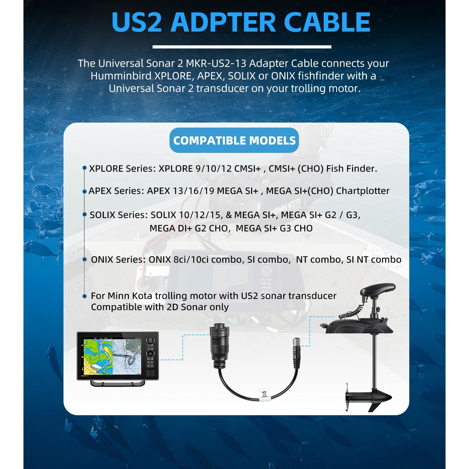 For Minn Kota MKR-US2-13 Unive – Fish Finder Cable recenzja i cena
