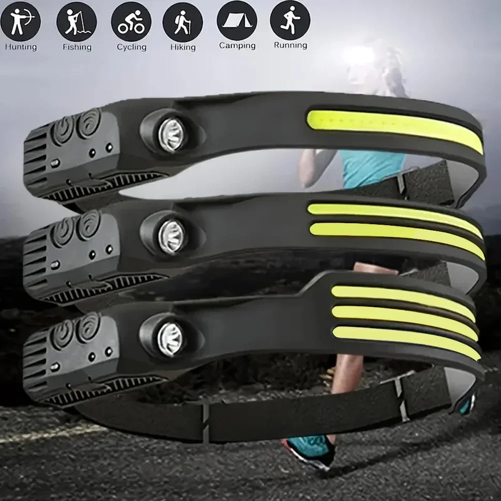 LED Sensor Headlamp Built-in B – Fish Finder Battery recenzja i cena