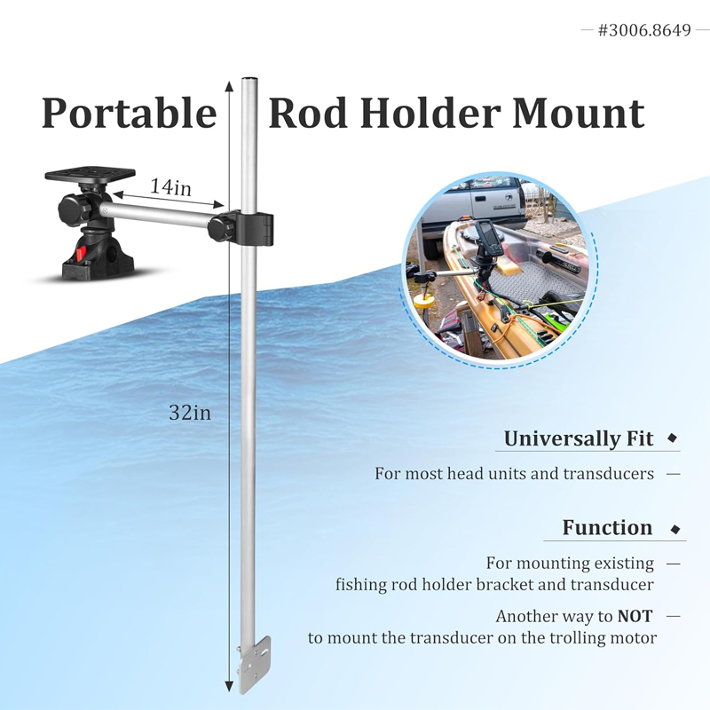 360° Rotation ,Marine Fish Fin – Fish Finder Transducer recenzja i cena