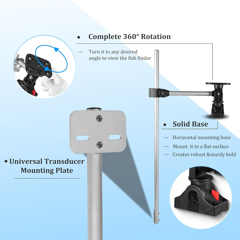 360° Rotation ,Marine Fish Fin – Fish Finder Transducer recenzja i cena