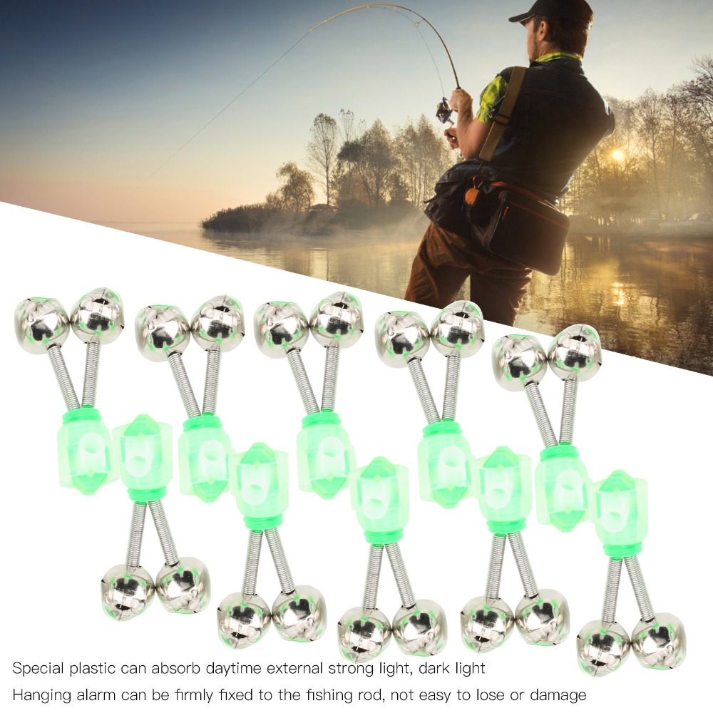 50PCS Portable Twin Spiral Fis – Bite Alarm recenzja i cena