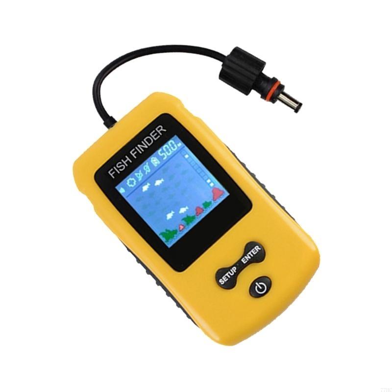 77HC Portable Fish Finders wit – Fishing Depth Finder recenzja i cena