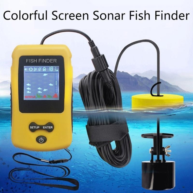 77HC Portable Fish Finders wit – Fishing Depth Finder recenzja i cena