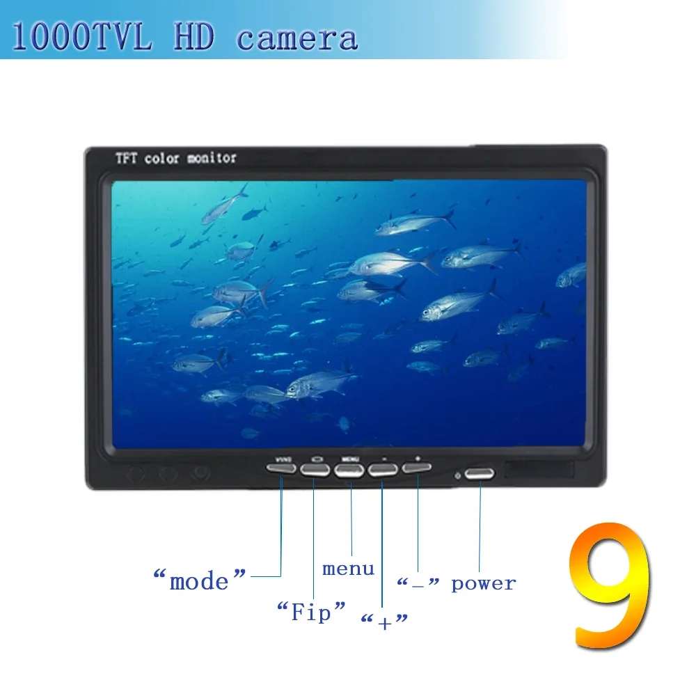 Fish finder F08A 9inch Underwa – Fishing Camera recenzja i cena