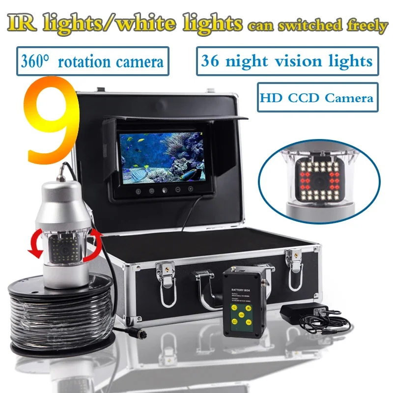 Fish finder F08A 9inch Underwa – Fishing Camera recenzja i cena