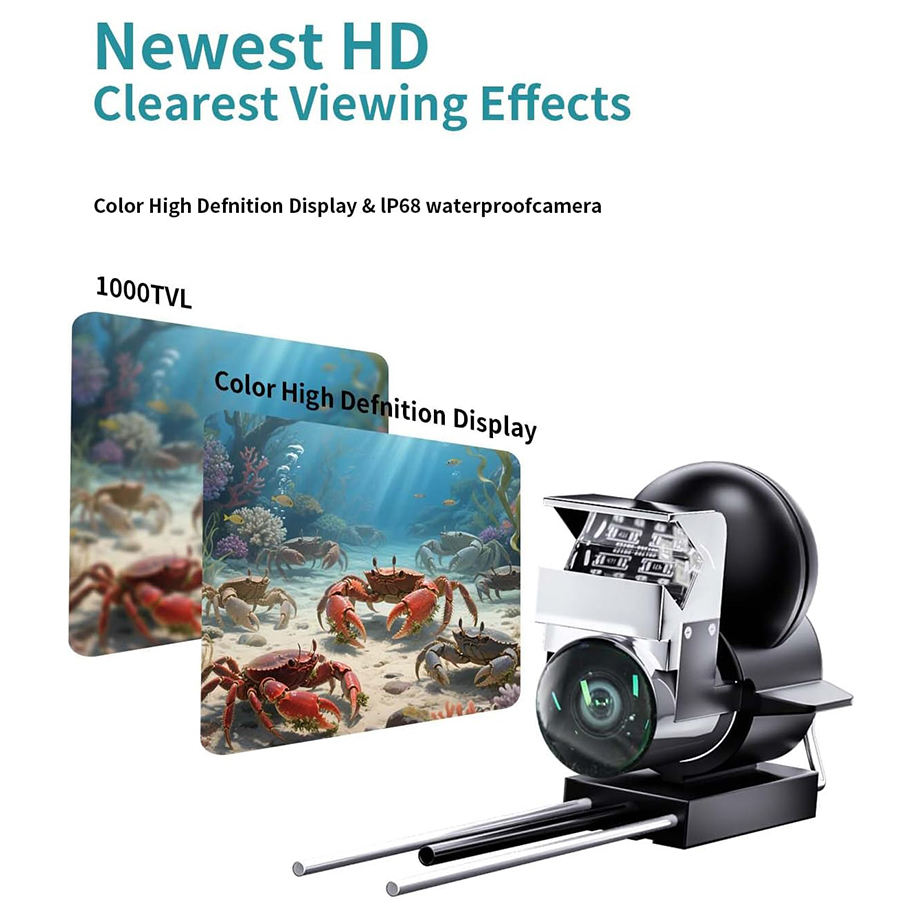 FOURQ Handheld 1080P 4.3'' LCD – Fish Finder Portable recenzja i cena