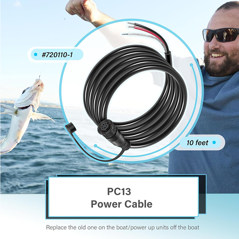 720110-1 PC13 Power Cable for  – Fish Finder Cable recenzja i cena