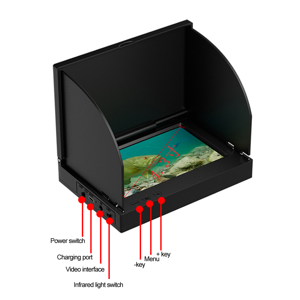 4.3 Inch HD Screen Fish Finder – Fishing Depth Finder recenzja i cena