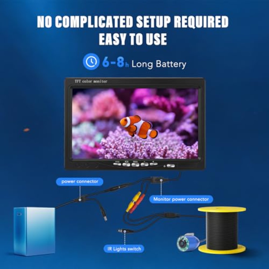 Portable fish finder for lake, – Fish Finder Portable recenzja i cena