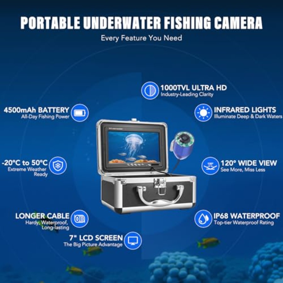 Portable fish finder for lake, – Fish Finder Portable recenzja i cena