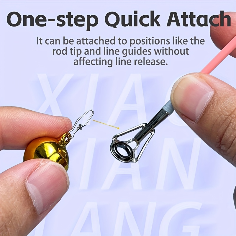 8Pcs Fishing Bite Alarm Bells, – Bite Indicator recenzja i cena