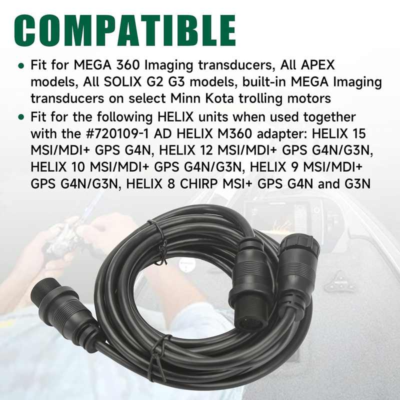 Fish Finders Adapter Cable 14  – Fish Finder Cable recenzja i cena