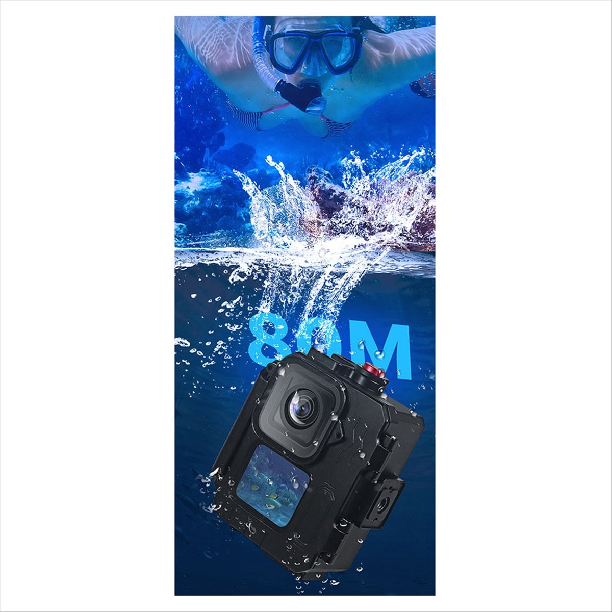 N05R 80M Waterproof Case Alumi – Underwater Camera recenzja i cena