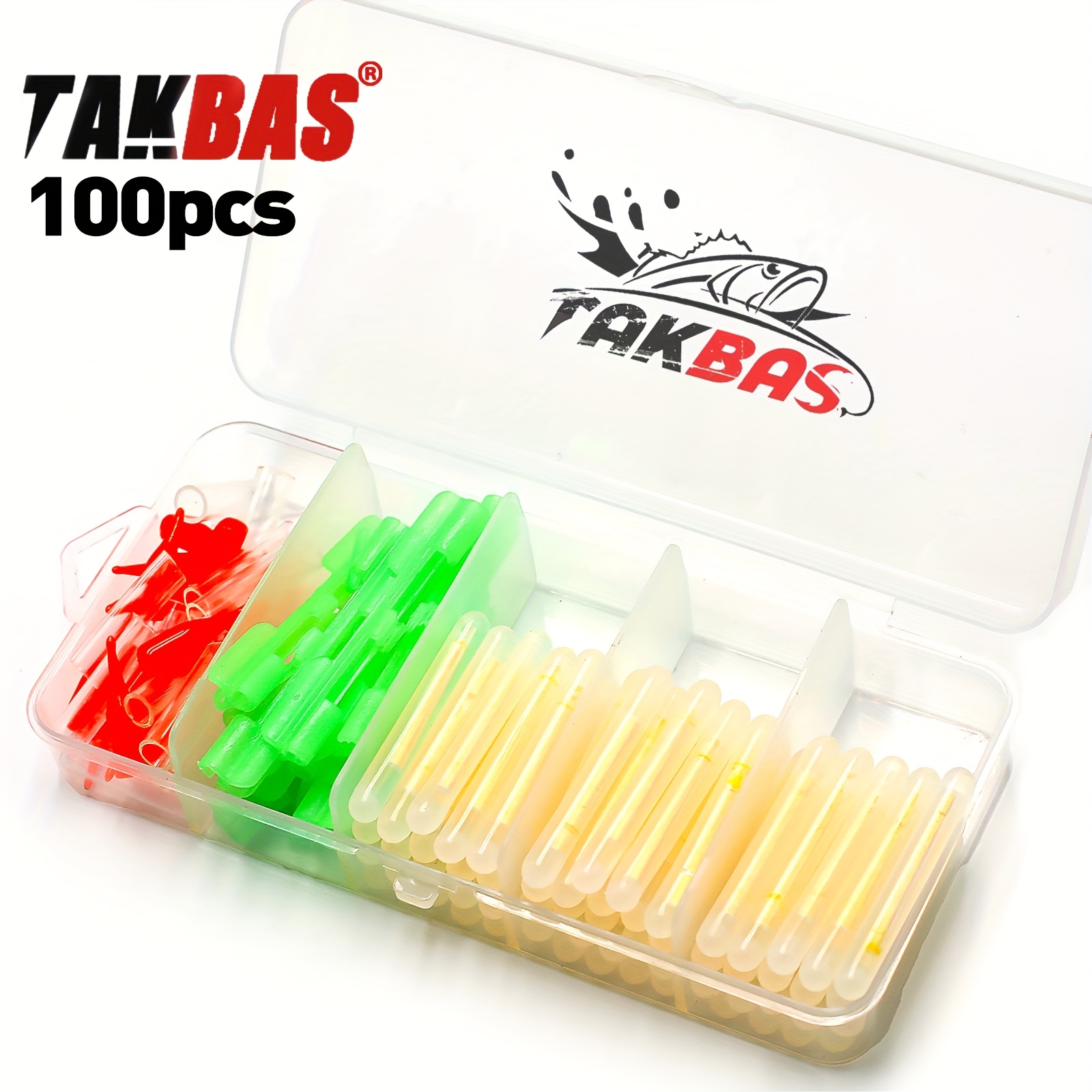 100PCS Fishing Glow Sticks Set – Fish Alarm recenzja i cena