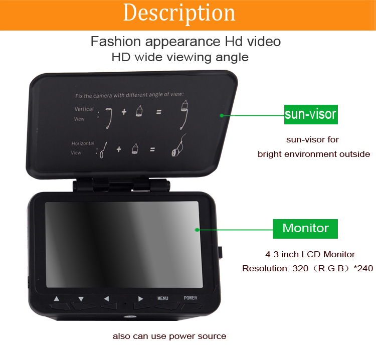 F06B Portable Underwater Visua – Underwater Camera recenzja i cena